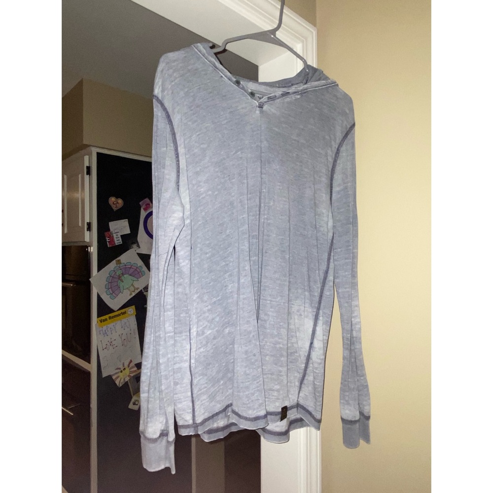 Lucky Brand Hooded Long Sleeve Tee